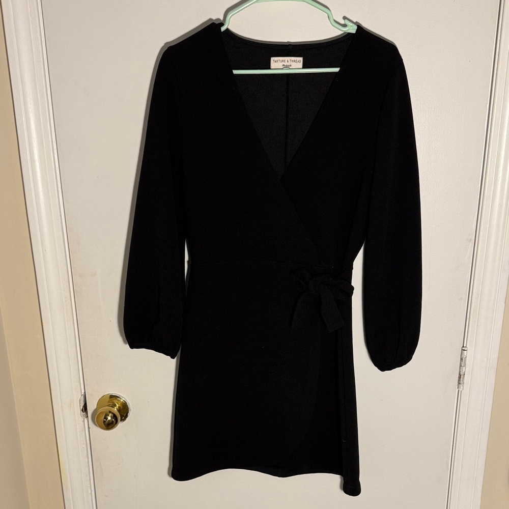 Madewell Black Mini Dress